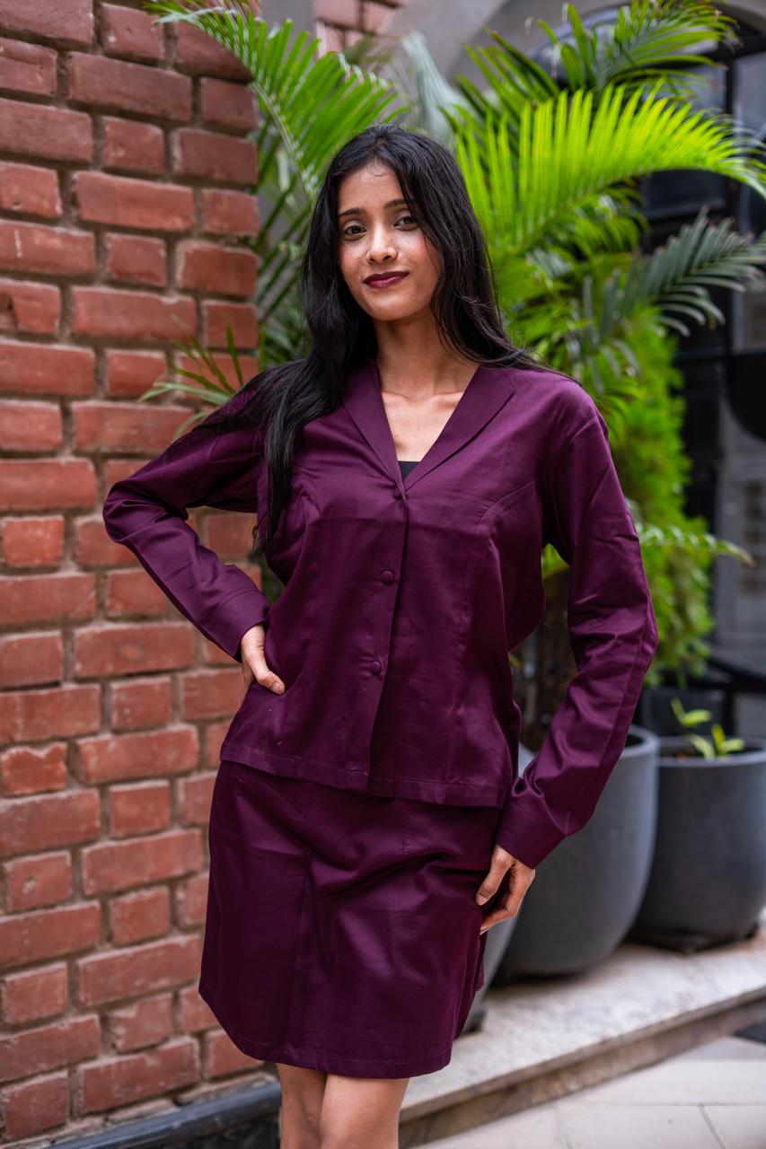 The Ultimate Burgundy Boardroom Set