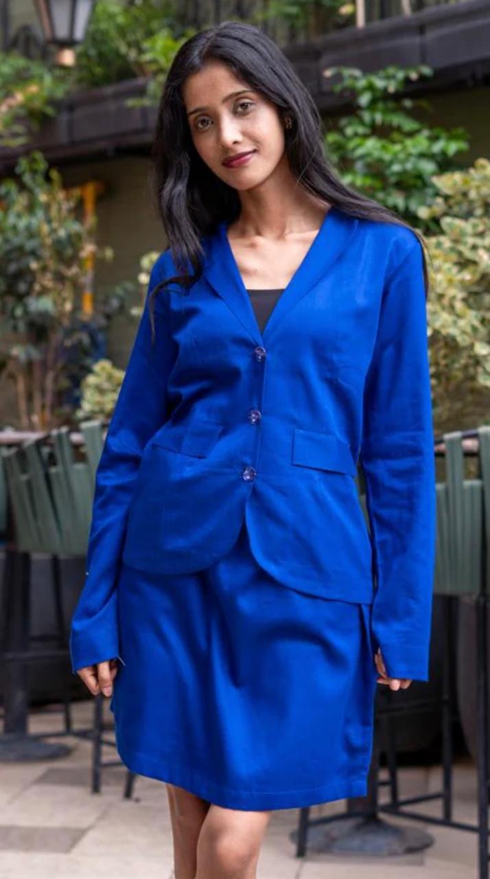 The Blue Chick Commander Suit