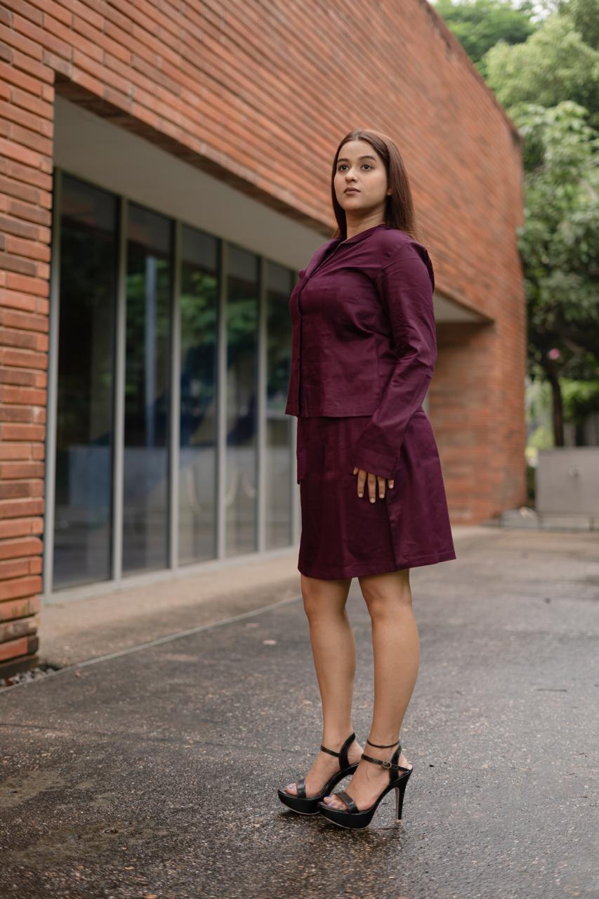 The Ultimate Burgundy Boardroom Set