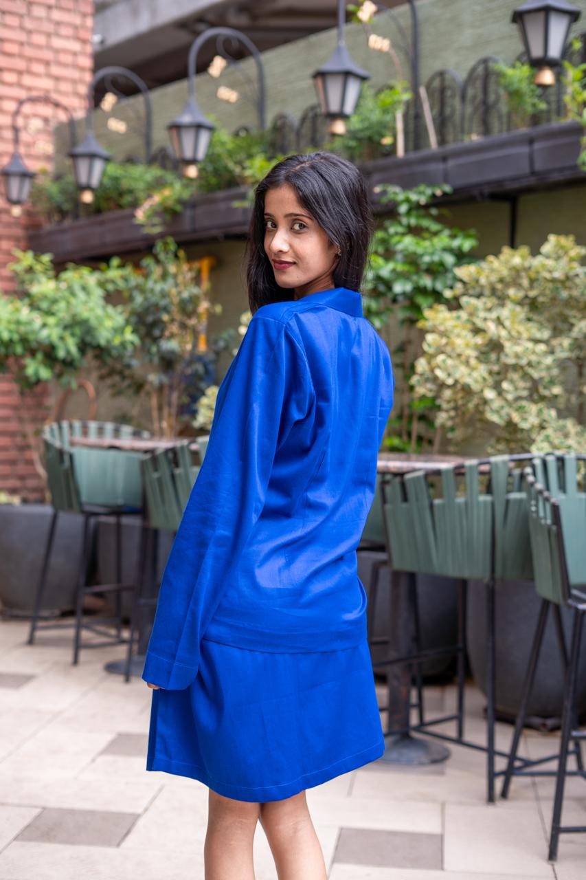 The Blue Chick Commander Suit